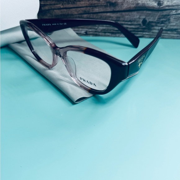 Prada Women's Glasses in Black and Transparent - Picture 1 of 6